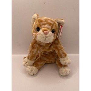 Ty ORIGINAL BEANIE BABY - "AMBER" THE CAT - Hang Tag - 1999 P10